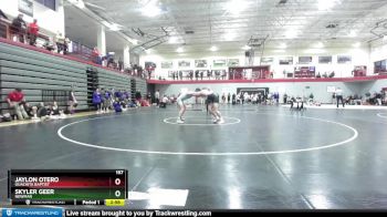 157 lbs Cons. Round 2 - Skyler Geer, Newman vs Jaylon Otero, Ouachita Baptist