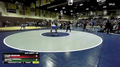 138 lbs Cons. Round 1 - Tyler Henshaw, Ramona vs Damon Marshall, Brea Olinda