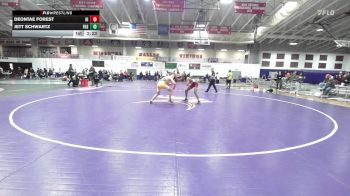 133 lbs Cons. Semi - Jett Schwartz, Fort Hays State vs Deontae Forest, Indian Hill Community College