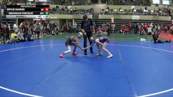 95 lbs Round 2 - Brooklyn Poncelet, MN Elite Wrestling vs Brylie Bakken, Immortal Athletics WC