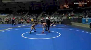 92 lbs Consolation - Michael Lopez, Mile High WC vs Landen Kocher-munoz, Topeka Blue Thunder