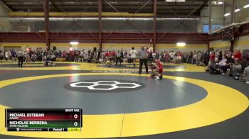 126 lbs Cons. Round 2 - Nicholas Berrena, State College vs Michael Esteban, Marist