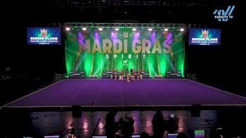 Zachary Cheer Athletics - Senior Flame [2025 L1 Senior - D2 Day 1] 2025 Mardi Gras Grand Nationals