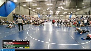 76 lbs Cons. Round 4 - Miles McCoy, Bruin Wrestling Club vs Kutter Wade, Wasatch Wrestling Club