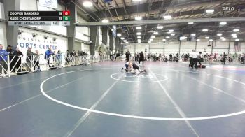 127 lbs Consi Of 8 #1 - Cooper Sanders, TN vs Kade Chortanoff, PA