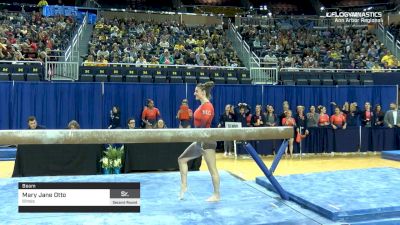 Mary Jane Otto - Beam, Illinois - 2019 NCAA Gymnastics Ann Arbor Regional Championship