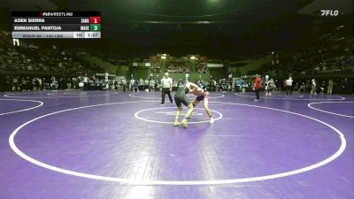 132 lbs Round Of 32 - Aden Sierra, Sanger vs Emmanuel Pantoja, Madera South