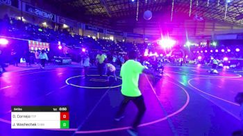 94 lbs Quarterfinal - Dulce Cornejo, Top Notch WC vs Jamii Washechek, Cobbler Kids Wrestling