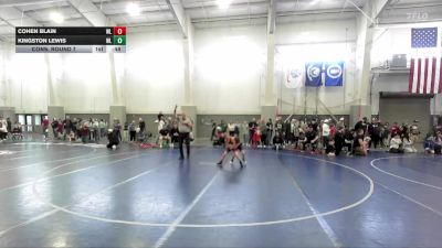55 lbs Cons. Round 7 - Cohen Blain, Team Prestige Wrestling vs Kingston Lewis, Champions Wrestling Club