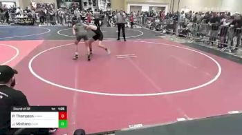 132 lbs Round Of 32 - Peter Thompson, Hawkeye/Speakeasy WC vs Joseph Misitano, Thorobred WC