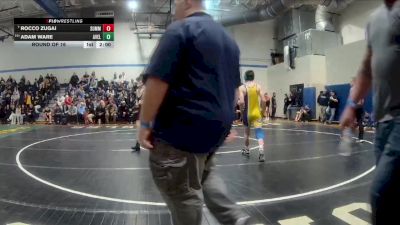 127 lbs Round Of 16 - Rocco Zugai, Summit Academy vs Adam Ware, Avella