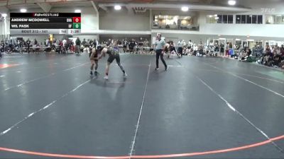 141 lbs Prelim - Wil Pask, Findlay vs Andrew McDowell, Unattached