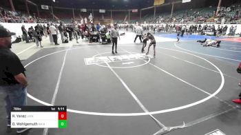 78 lbs Semifinal - Rudy Yanez, Lockjaw WC vs Deedra Wohlgemuth, NM Beast