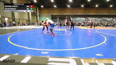 200 lbs Consi Of 4 - Stryker Conley, Golden Hawks Wrestling Club vs Talon Heinley, Small Town Grims