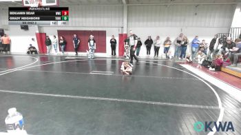 55 lbs Rr Rnd 2 - Benjamin Bear, Woodland Wrestling Club vs Grady Neighbors, Tonkawa Takedown Club