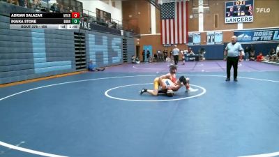 106 lbs 7th Place Match - Ikaika Stone, Bonneville vs Adrian Salazar, Mountain Crest
