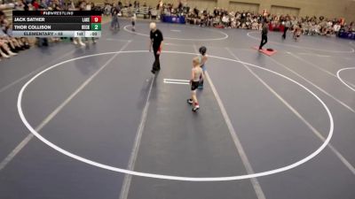 Elementary - 60 lbs Ryker Wiedewitsch, Becker vs Jacob Skapyak, Lakeville