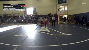 157 lbs Champ. Round 1 - Brenden Doyle, Unattached vs Tristan Fernandez, San Francisco State