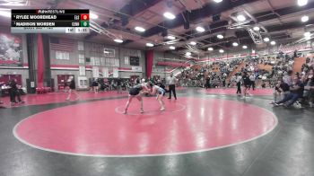 140 lbs Semifinal - Madison Worden, Centennial vs Rylee Moorehead, Elsinore