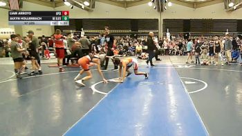 97 lbs Rr Rnd 6 - LIAM Arroyo, Apex - MSE vs Jaxyn Hollenbach, Nebraska Elite - MSE