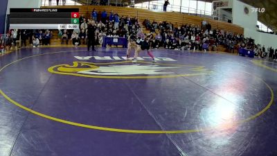 124 lbs Champ. Round 1 - Megan Edwards, Elmira College vs Cailan Drake, Sacred Heart