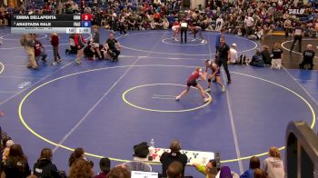 94 lbs 1st Place Match - Emma DellaPenta, Eden vs Anastazia Hale, Falconer