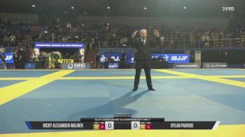 Ricky Alexander Malner vs Dylan Parisio 2026 IBJJF European NoGi