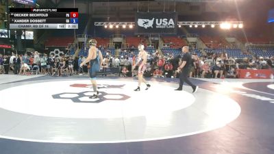215 lbs Champ. Rd Of 16 - Decker Bechtold, Pennsylvania vs Xander Dossett, Georgia