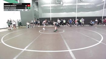 165 lbs Cons. Round 2 - Dawson Manley, Seneca Wrestling vs Carter Jareske, Blue Valley Southwest