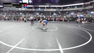 96.6-106 lbs Consi Of 8 #2 - Lila Calhoun, Petersburg Wrestling Club vs Marleigh Perkins, Team Northstars