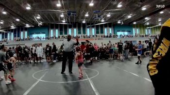 48 lbs Quarterfinals (8 Team) - Alana Smith, Florida Scorpions vs Angelo Pops Barbieri, Buxton