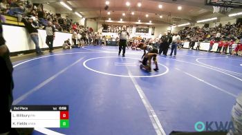 60 lbs 2nd Place - Liam Billbury, Pin-King All Stars vs Keilen Fields, Wyandotte Youth Wrestling