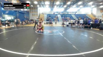126 lbs Champ Round 1 (16 Team) - Ayden Felix, Socs vs Gunner Essary, Oviedo WC