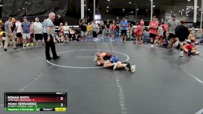 68 lbs Semis (4 Team) - Ronan Smith, Warhawks Wrestling vs Noah Hernandez, Dynasty National Team