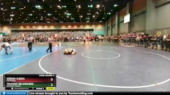 150 lbs Cons. Round 3 - Josiah Ojeda, Los Banos vs Truman Belingheri, Damonte Ranch