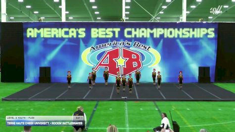 Terre Haute Cheer University - ROCKIN' RATTLESNAKES [2025 L3 Youth - Flex Day 1] 2025 America's Best Indy Challenge