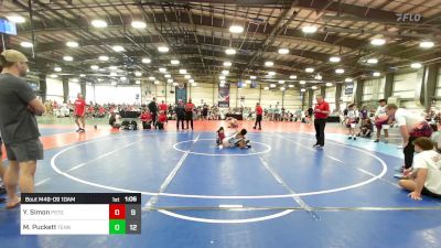 145 lbs Round Of 16 - Yanik Simon, Prestige Worldwide vs Malachi Puckett, Tennessee Wrestling Academy