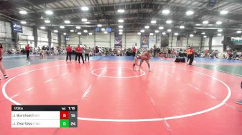 170 lbs Round Of 64 - Jaxson Burchard, Ragin Raisins Catawba vs Jacob Zearfoss, Shore Thing Surf