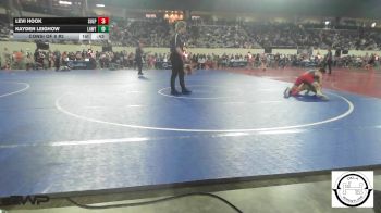 110 lbs Consi Of 8 #2 - Levi Hook, Sulphur vs Kayden Leighow, Lawton, MacArthur Ok