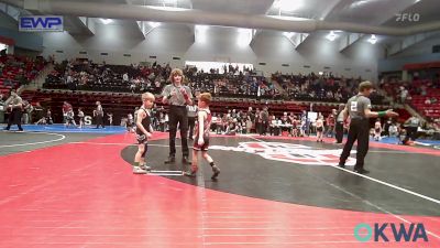 49 lbs Consi Of 8 #2 - Jack Arias, Owasso Takedown Club vs Achilles Davie, Salina Wrestling Club