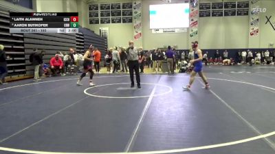 150 lbs 5th Place Match - Laith Alawneh, Iowa City, City High vs Aaron Butikofer, Cedar Rapids Washington