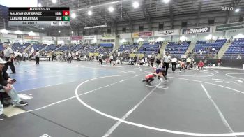 72 lbs Rr Rnd 2 - Aaliyah Gutierrez, Pomona Elite vs Laraya Maestas, Adams City WC