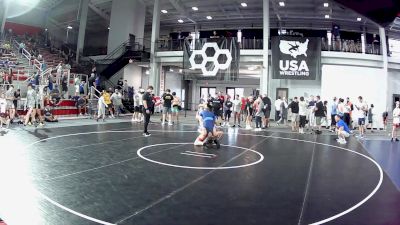 144 lbs Cons. Round 2 - Jaxon Workman, Michigan Premier WC vs Max Benoit, Region Wrestling Academy