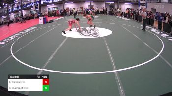 135A lbs 7th Place - Tyler Traves, Legacy Dragons vs Chase Quenault, Delbarton