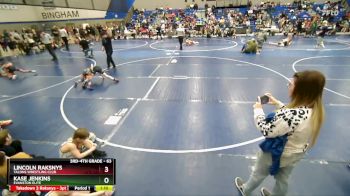 63 lbs Cons. Round 2 - Lincoln Raksnys, Talons Wrestling Club vs Kase Jenkins, Evanston Elite