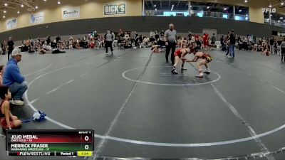 68 lbs Round 3 (6 Team) - Merrick Fraser, Warhawks Wrestling vs Jojo Medal, Ohio Gold