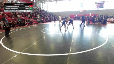165 lbs Semifinal - Cesar Robinson, El Paso vs Angel Polendo, San Elizario