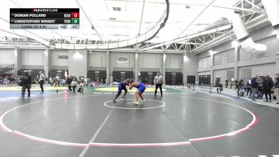 285 lbs Consi Of 8 #1 - Dorian Pollard, Bloomfield/Weav/EW vs Christopher Wright, Plainville