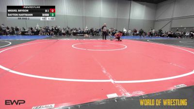 160 lbs Rr Rnd 2 - Miguel Bryson, OK Elite 12U 2 vs Dayton Hartmann, Team Wisconsin 12U