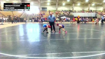 58 lbs Champ. Round 1 - Enya Larkin, Brentwood Wrestling Club vs Brooklyn Brammer, Stampede Wrestling Club